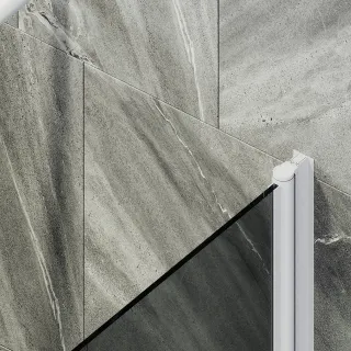 Шторка на ванну MaybahGlass MGV-613-1 60см белый